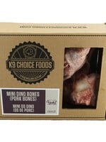 K9 Choice K9 Choice - Mini Dino Pork Bones - 3PK