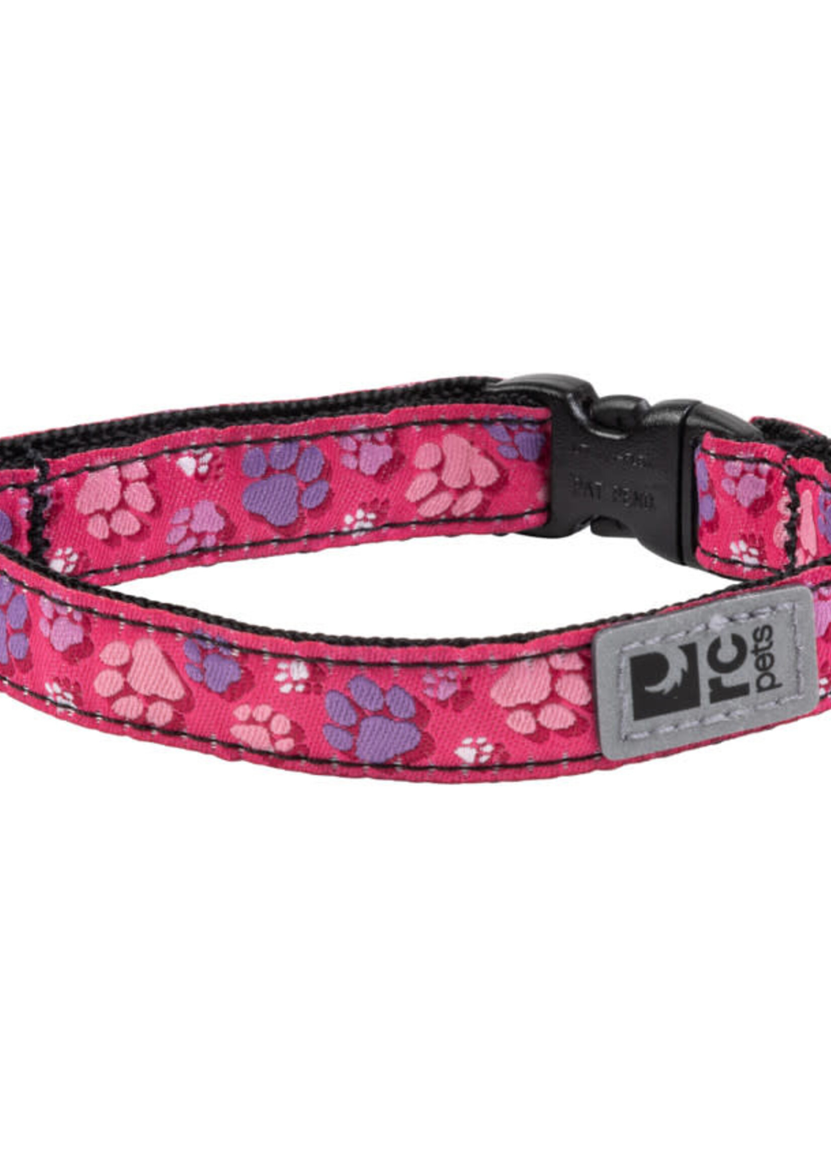 RC Pets Kitty Breakaway Collar Fresh Tracks Pink