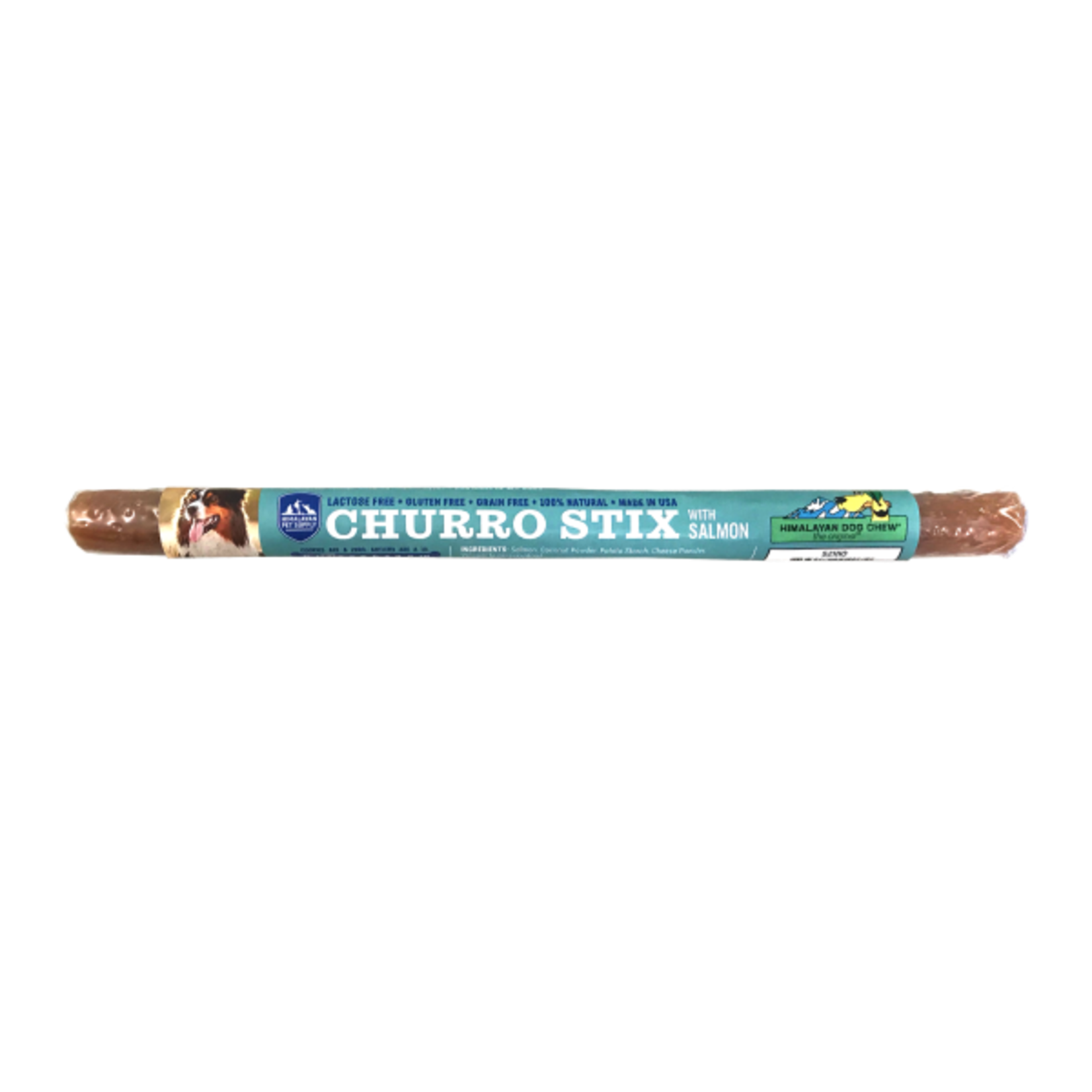 Himalayan Dog Chew Churro Salmon 10"