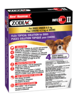 Zodiac Infestop II Topical Dogs under 4.5 kg