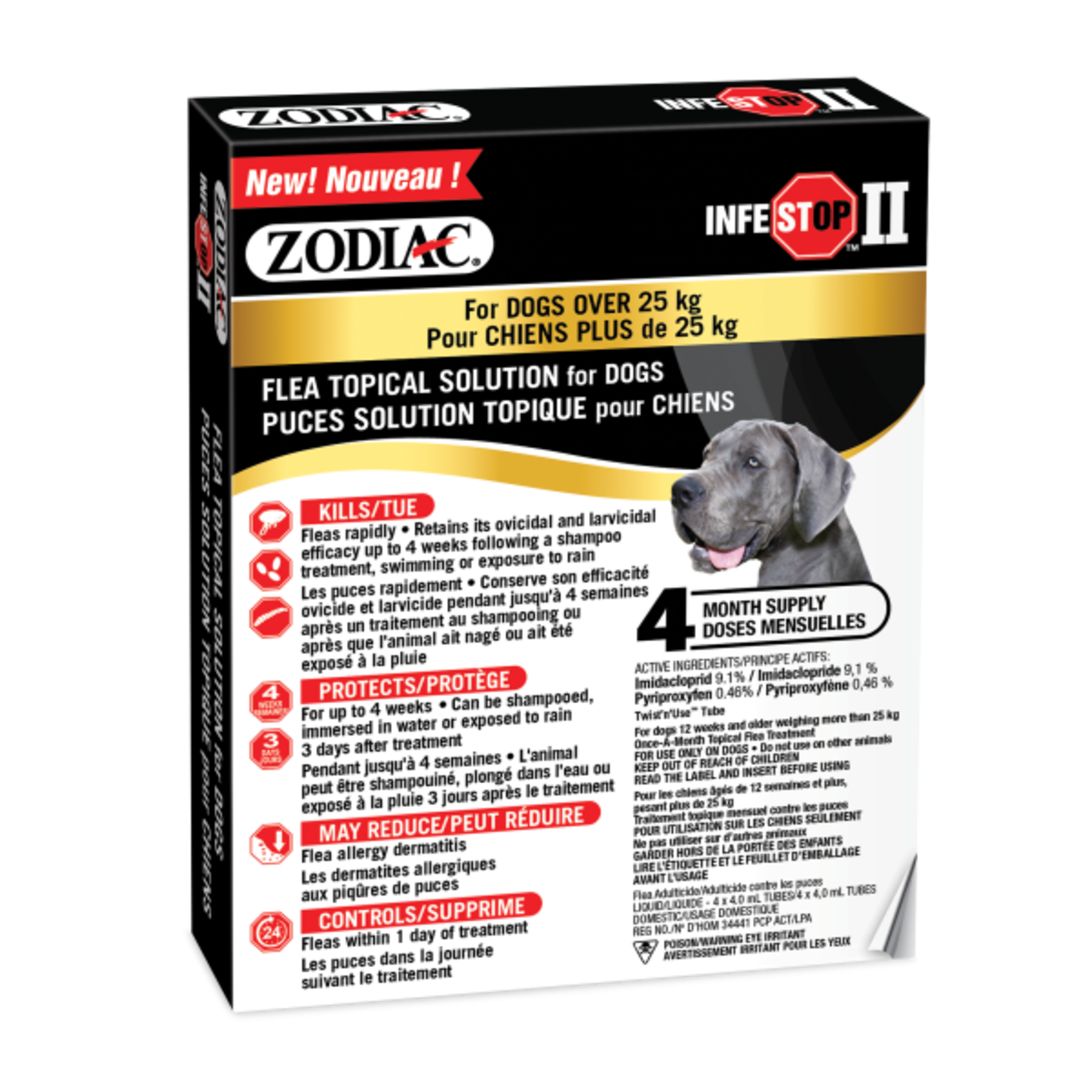 Zodiac Infestop II Topical Dogs over 25 kg