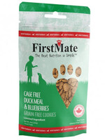 First Mate First Mate Duck w/Blueberry Mini Trainer Dog Treat 8oz
