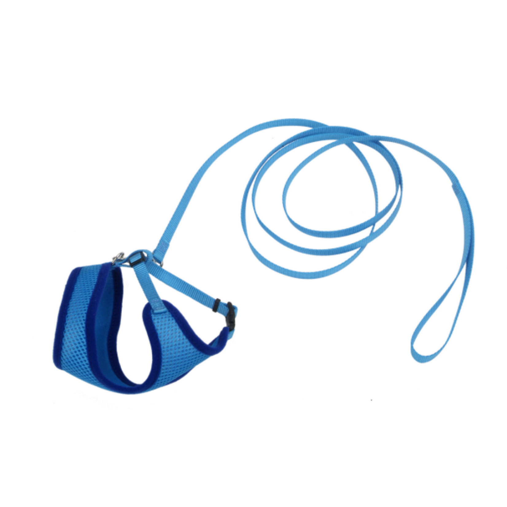 ComfortSoft Comfort Soft Harness & Lead 6' Blue / Cat