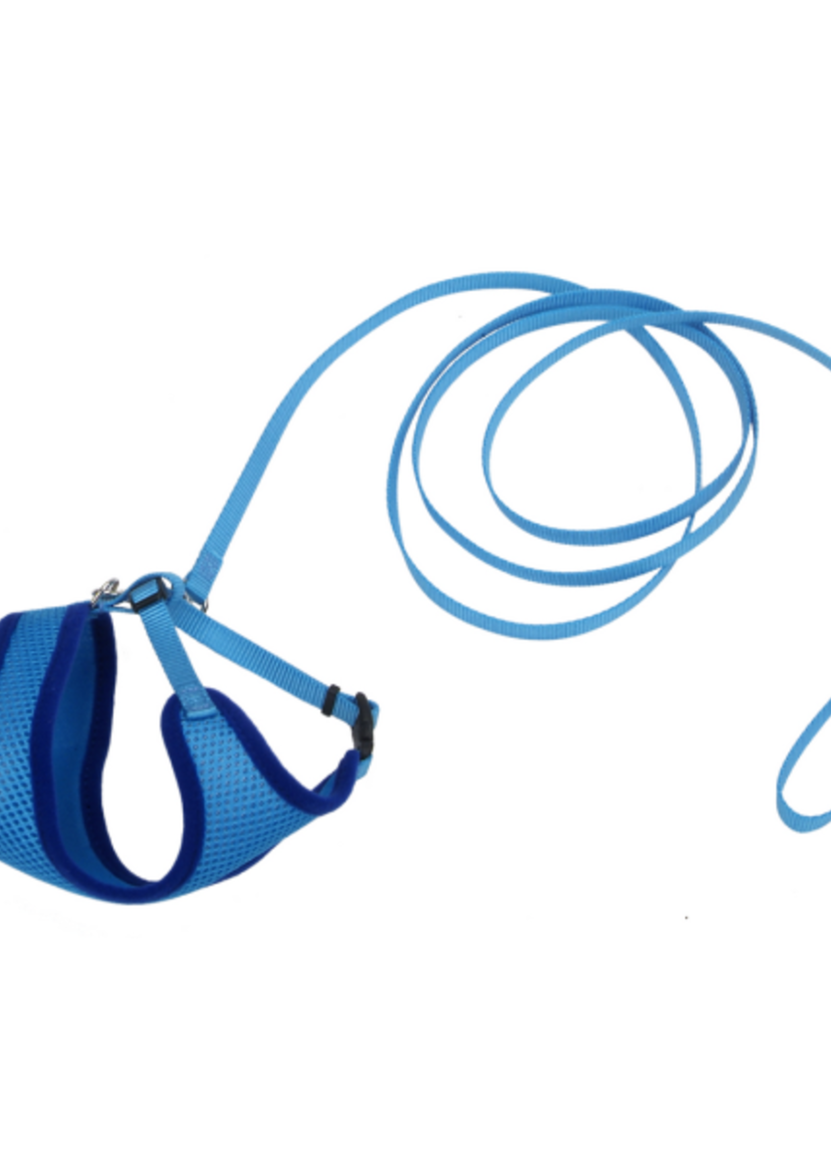 ComfortSoft Comfort Soft Harness & Lead 6' Blue / Cat