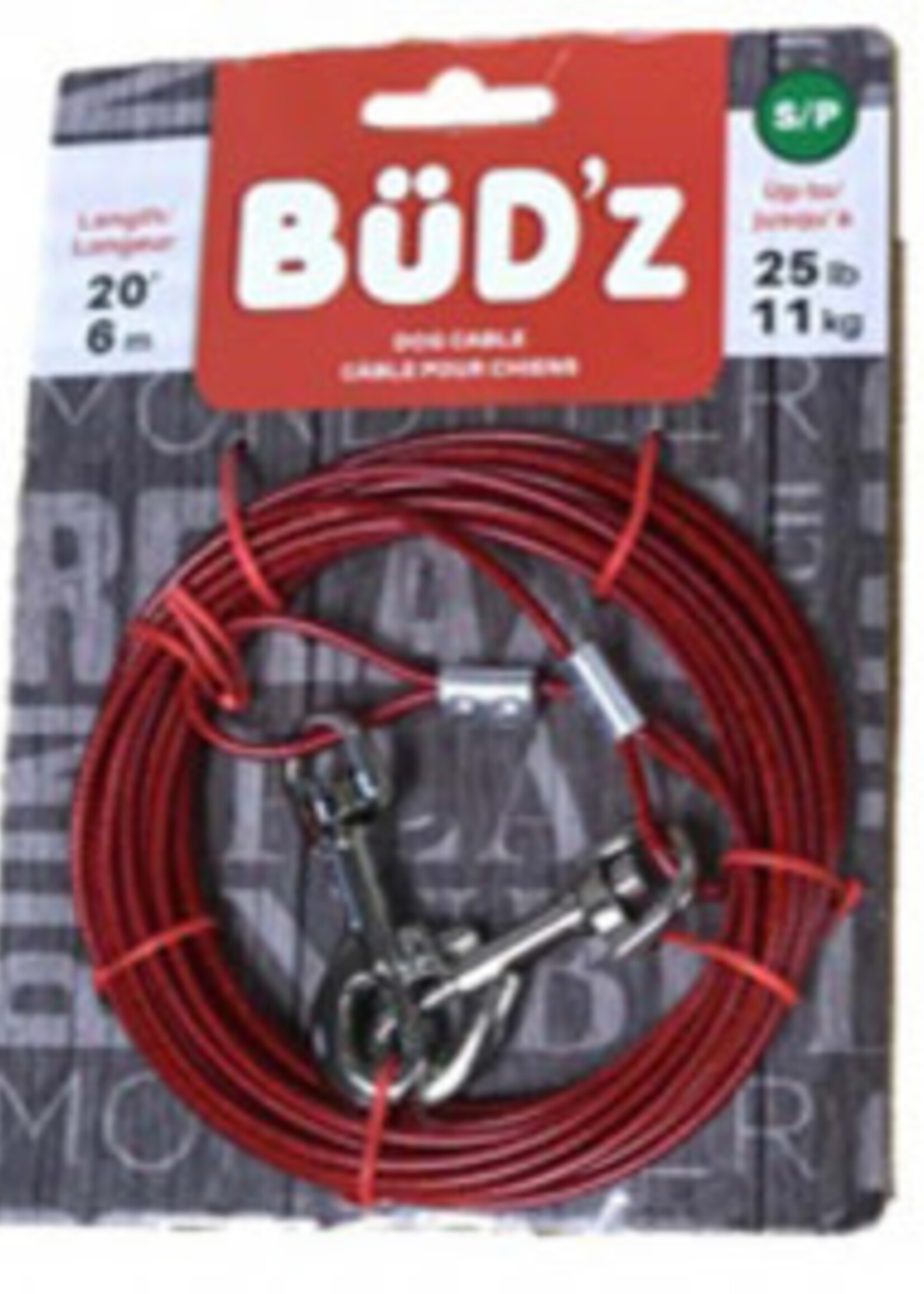 Budz BUDZ 20' Tie Out - up to 25lbs