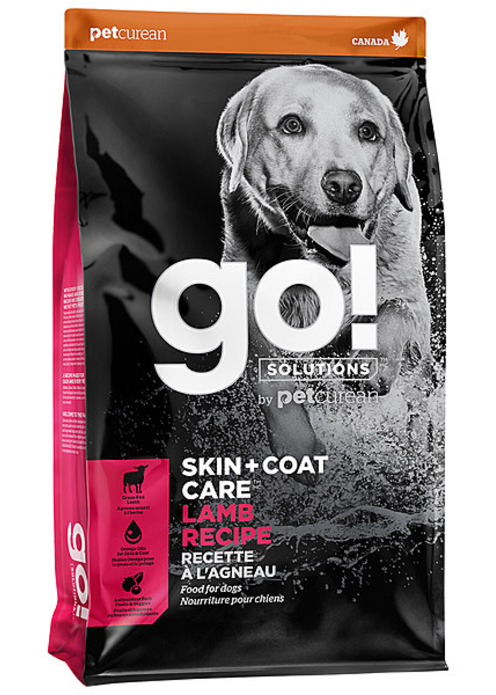 Petcurean Go! GO! Skin & Coat Lamb Recipe 3.5LB