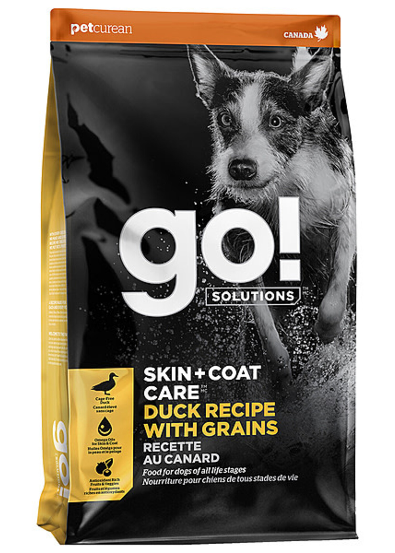 Petcurean Go! GO! Skin & Coat Duck Recipe 3.5LB