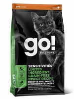 Petcurean Go! GO! Cat - Sensitivities LID GF Insect 3LB