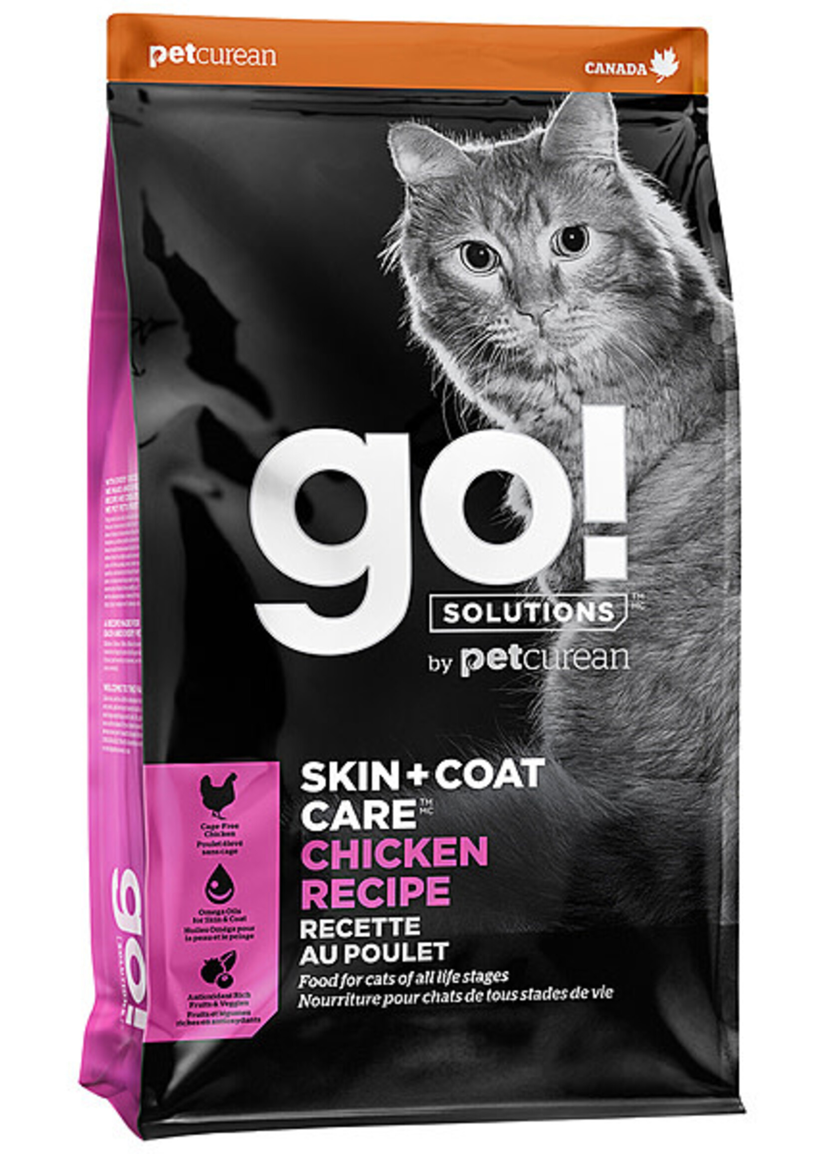 Go! GO! Skin & Coat Chicken Recipe 3LB  Cat