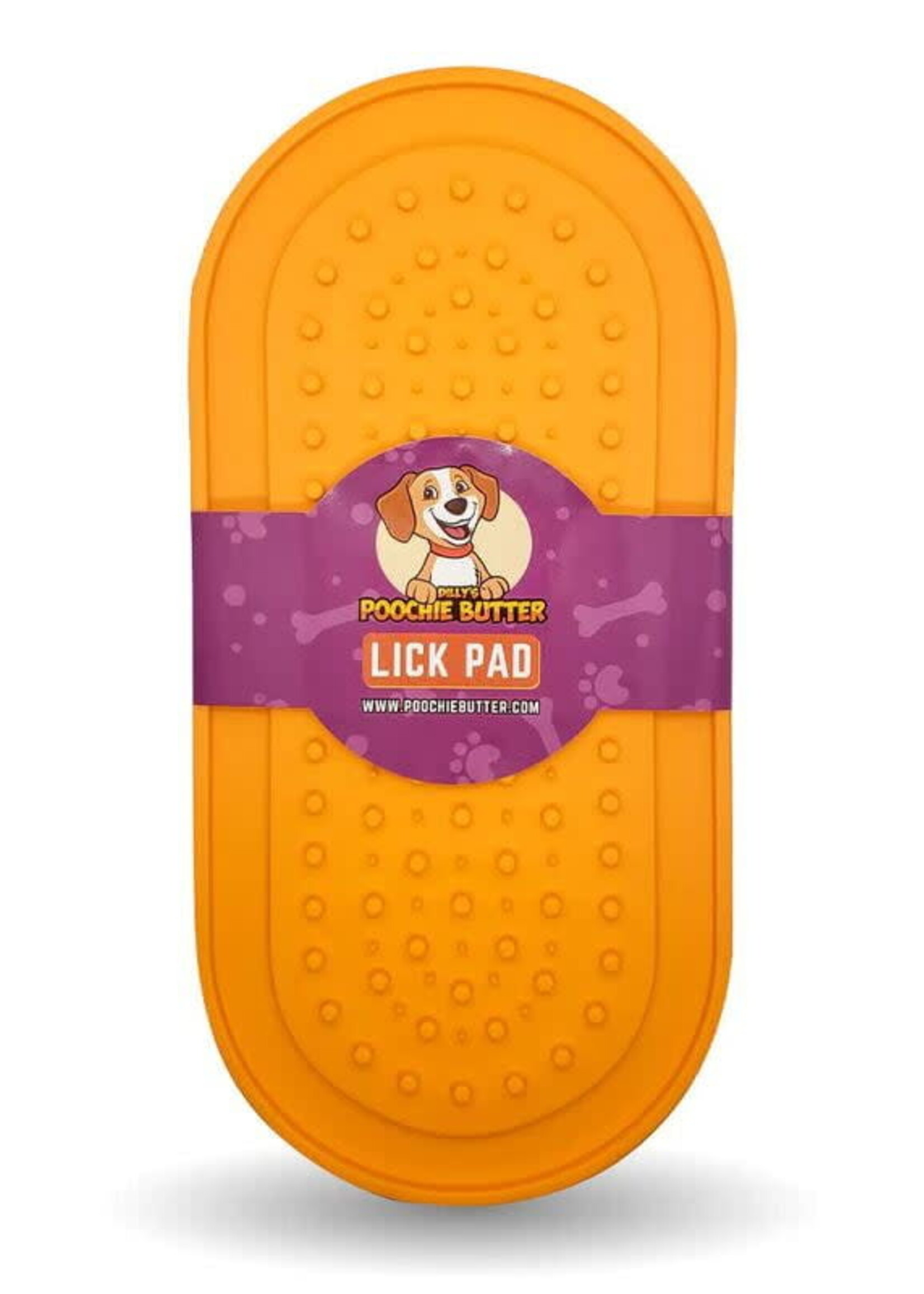 Dilly's Poochie Butter Lick Pad-Oval