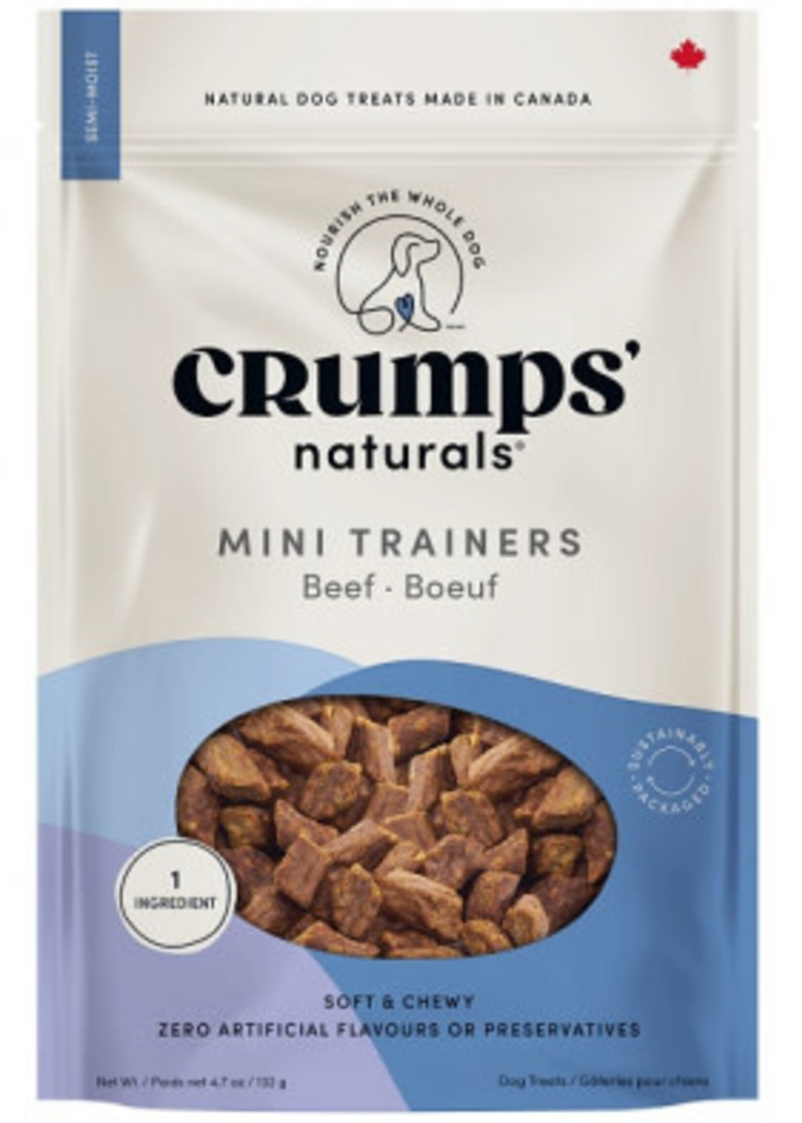Crumps Crumps Mini Trainers Beef 4.2oz/120g