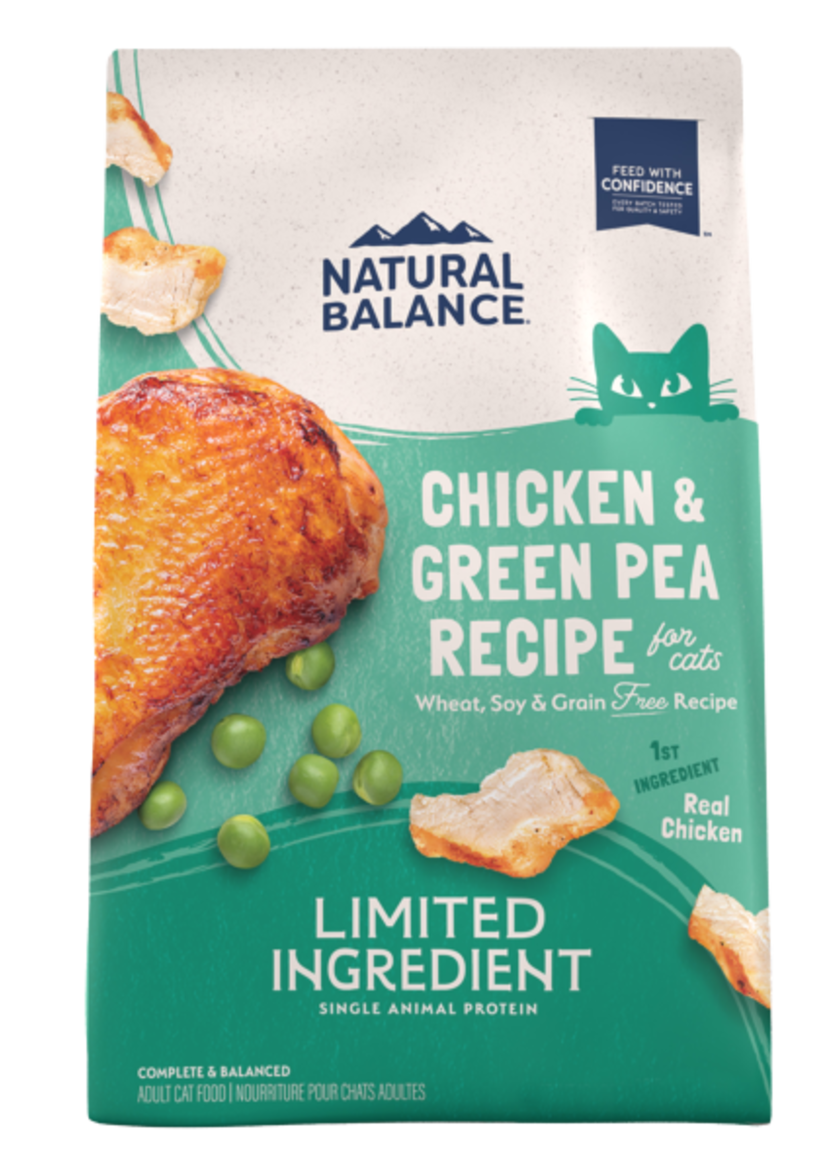Natural Balance Natural Balance  LID Cat Chicken & Green Pea 4 lb