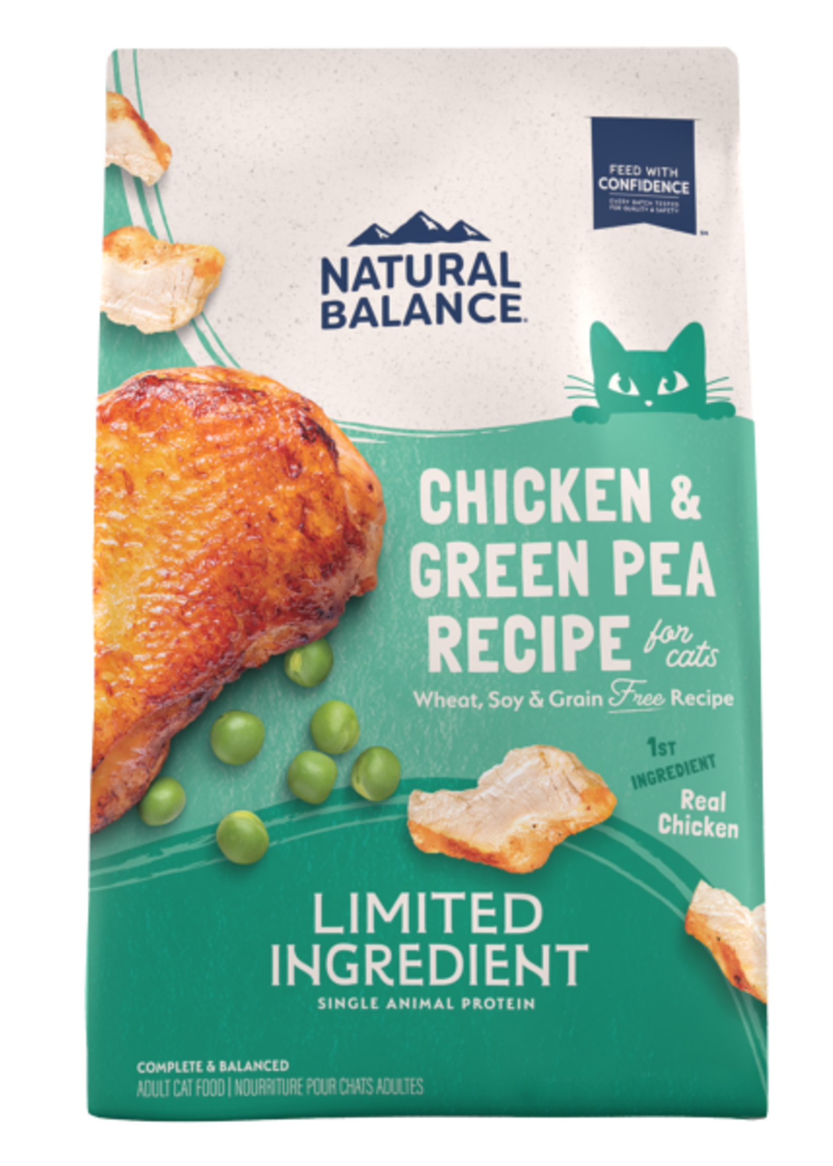 Natural Balance NB LID Cat Chicken & Green Pea 4 lb