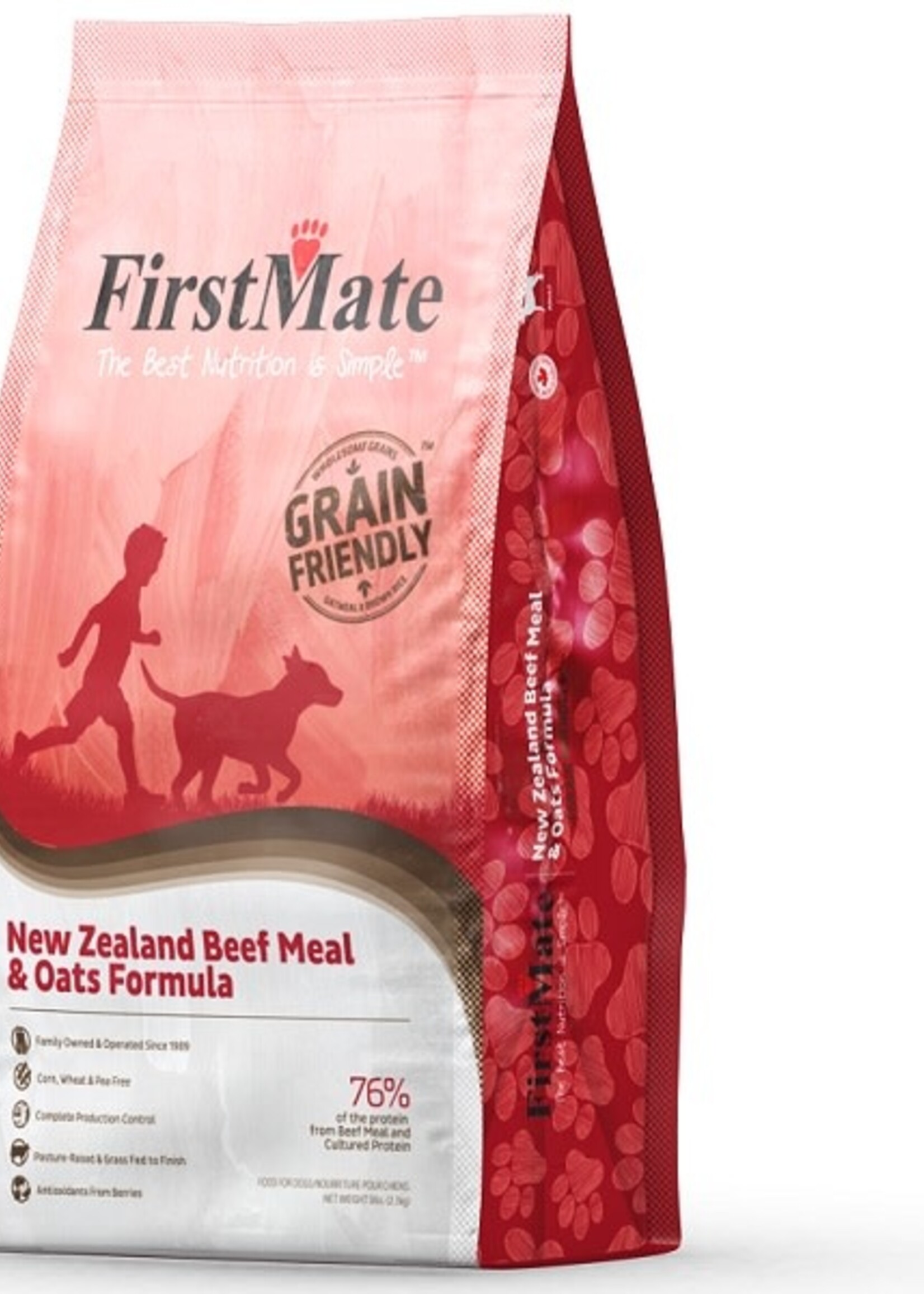 First Mate FirstMate Dog Grain Friendly New Zealand Beef & Oats 25 lb