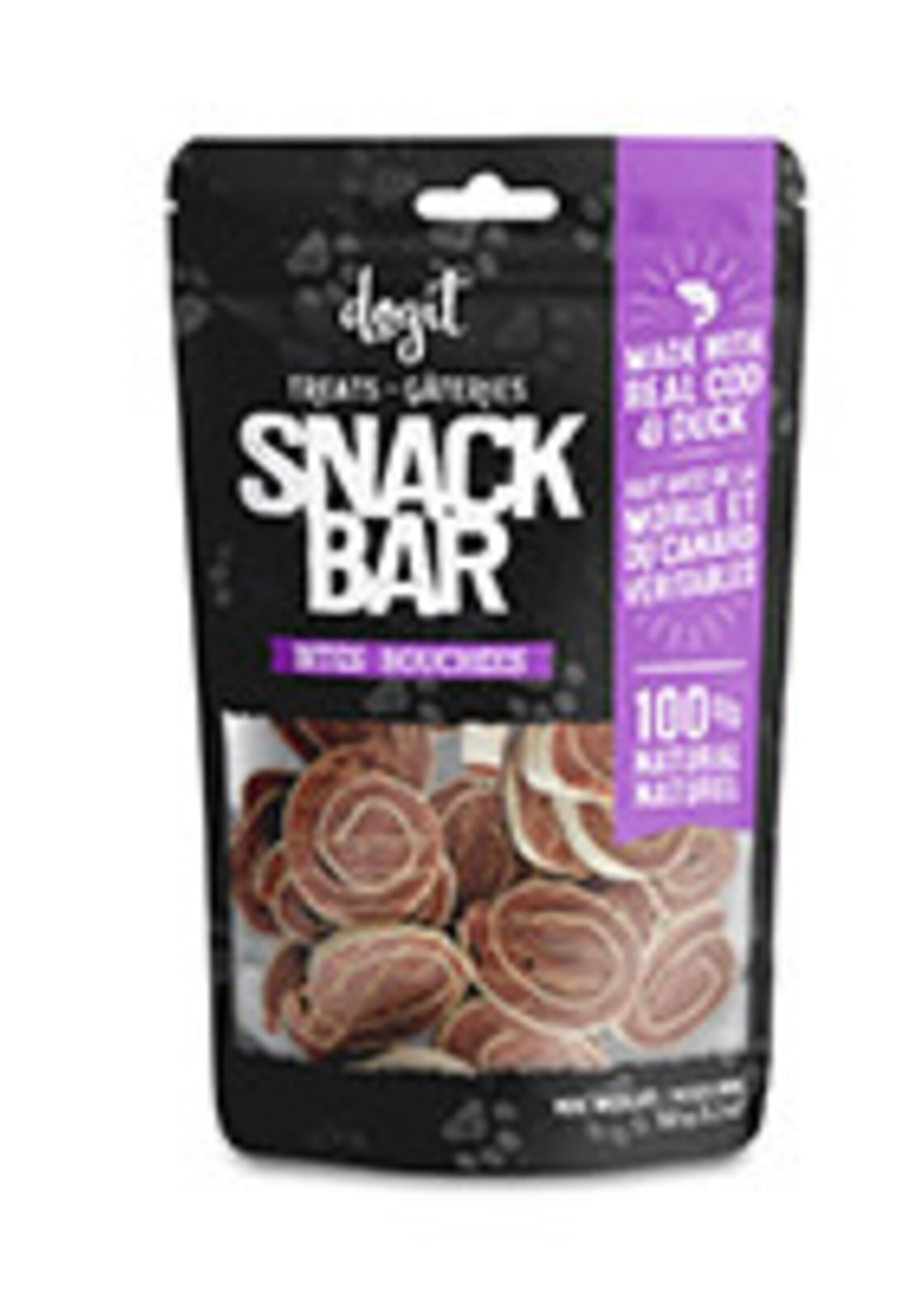 Dogit Snack Bar Treats - Cod & Duck Bites - 150 g (5.2 oz)