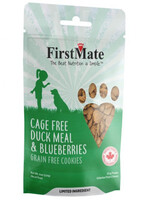 First Mate FirstMate Dog Treats GF Cookies Duck & Blueberries 8 oz