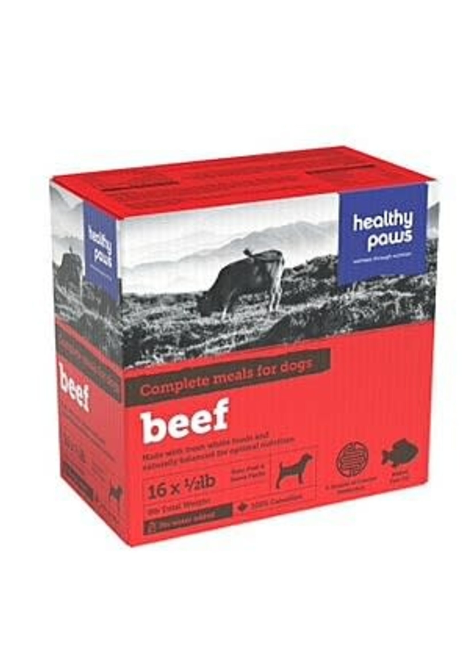 Healthy Paws Healthy Paws - Complete Dinner Beef 8LB