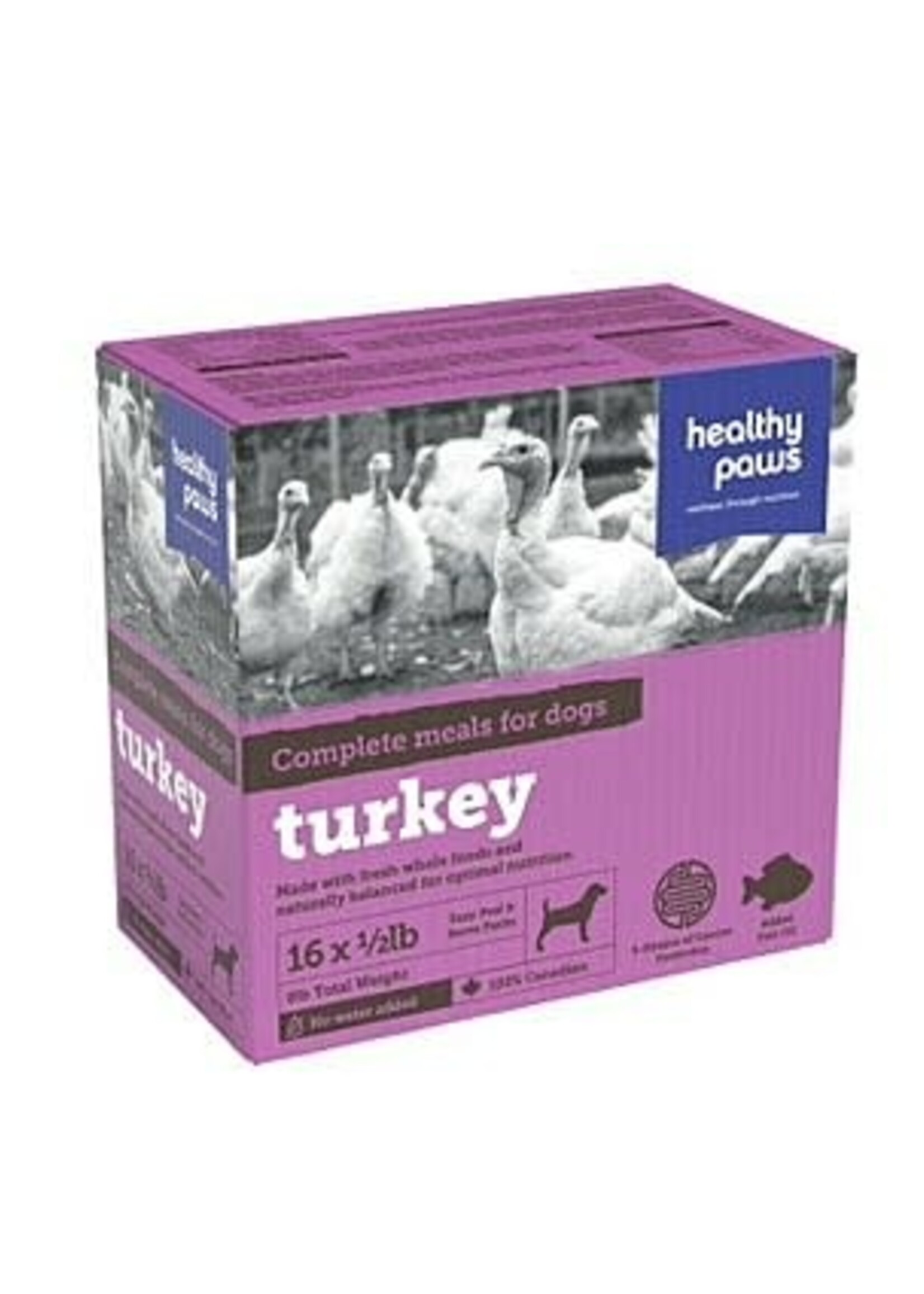 Healthy Paws Healthy Paws - Complete Dinner Turkey 8LB