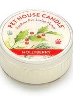 Pet House by One Fur All HollyBerry Mini Candle 1.5 oz