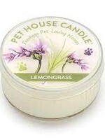 Pet House by One Fur All Lemon Grass Mini Candle 1.5 oz