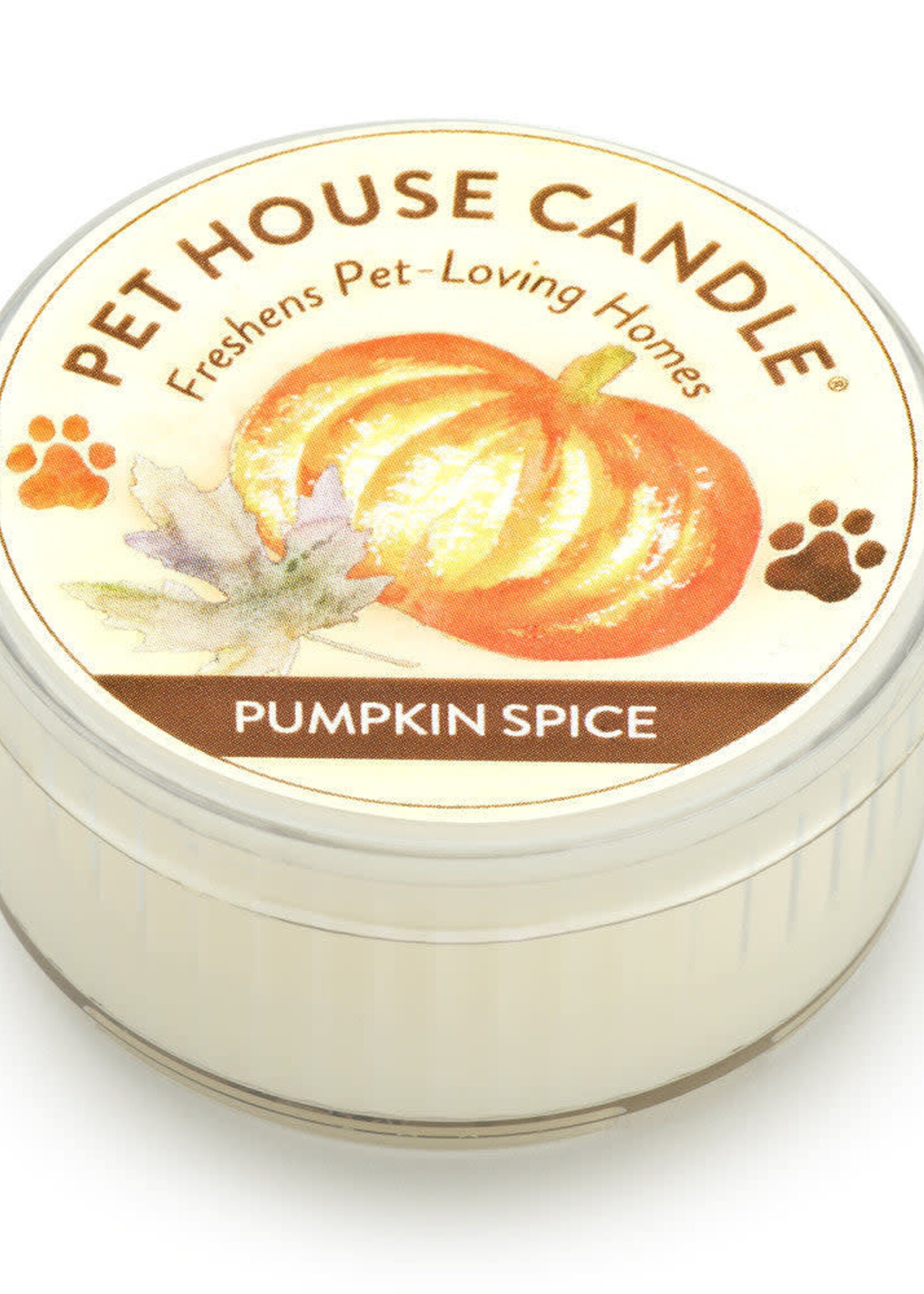 Pet House by One Fur All Pumpkin Spice Mini Candle 1.5 oz