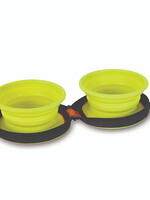 PetMate Silicone Travel Bowl Duo