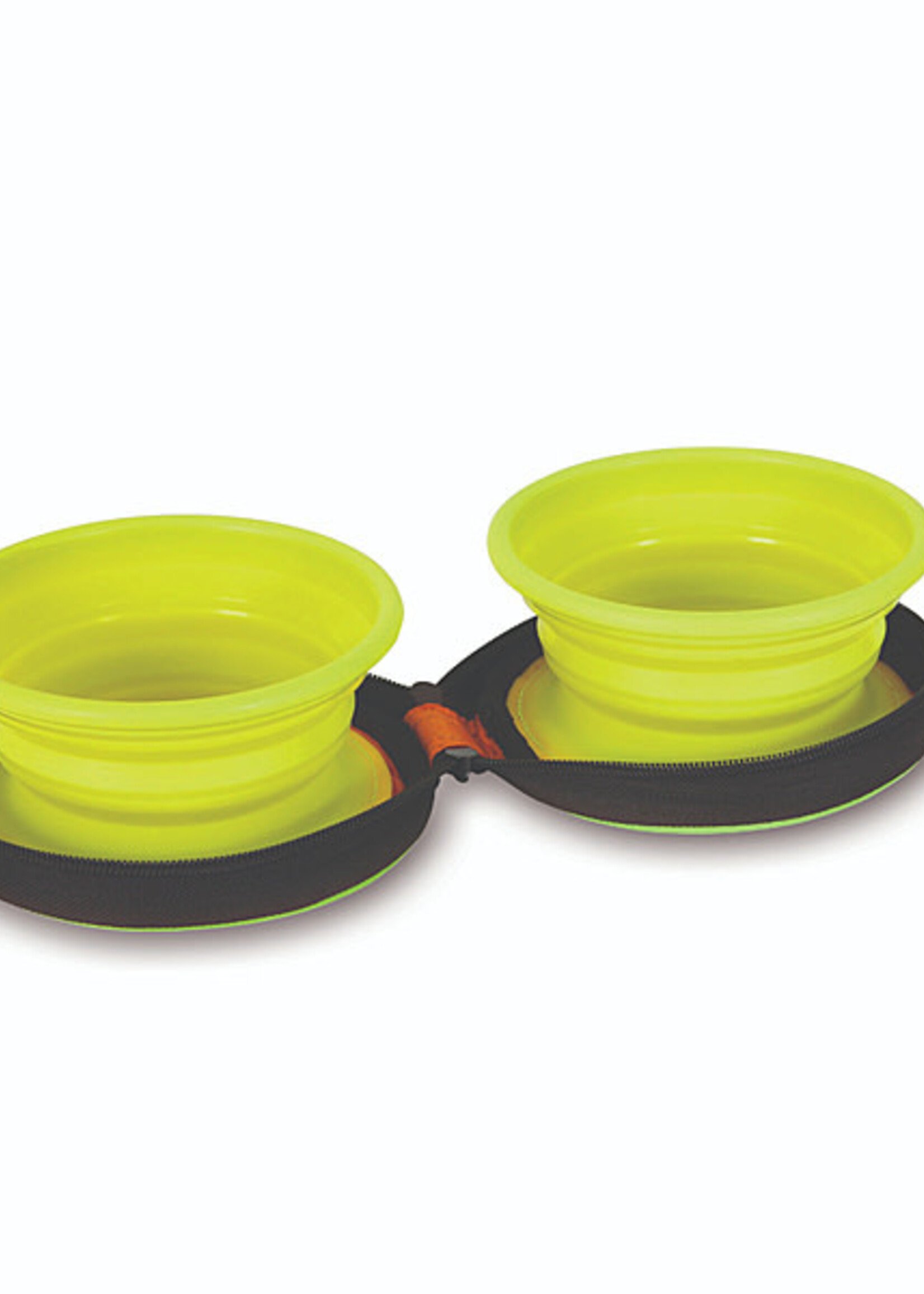 PetMate Silicone Travel Bowl Duo