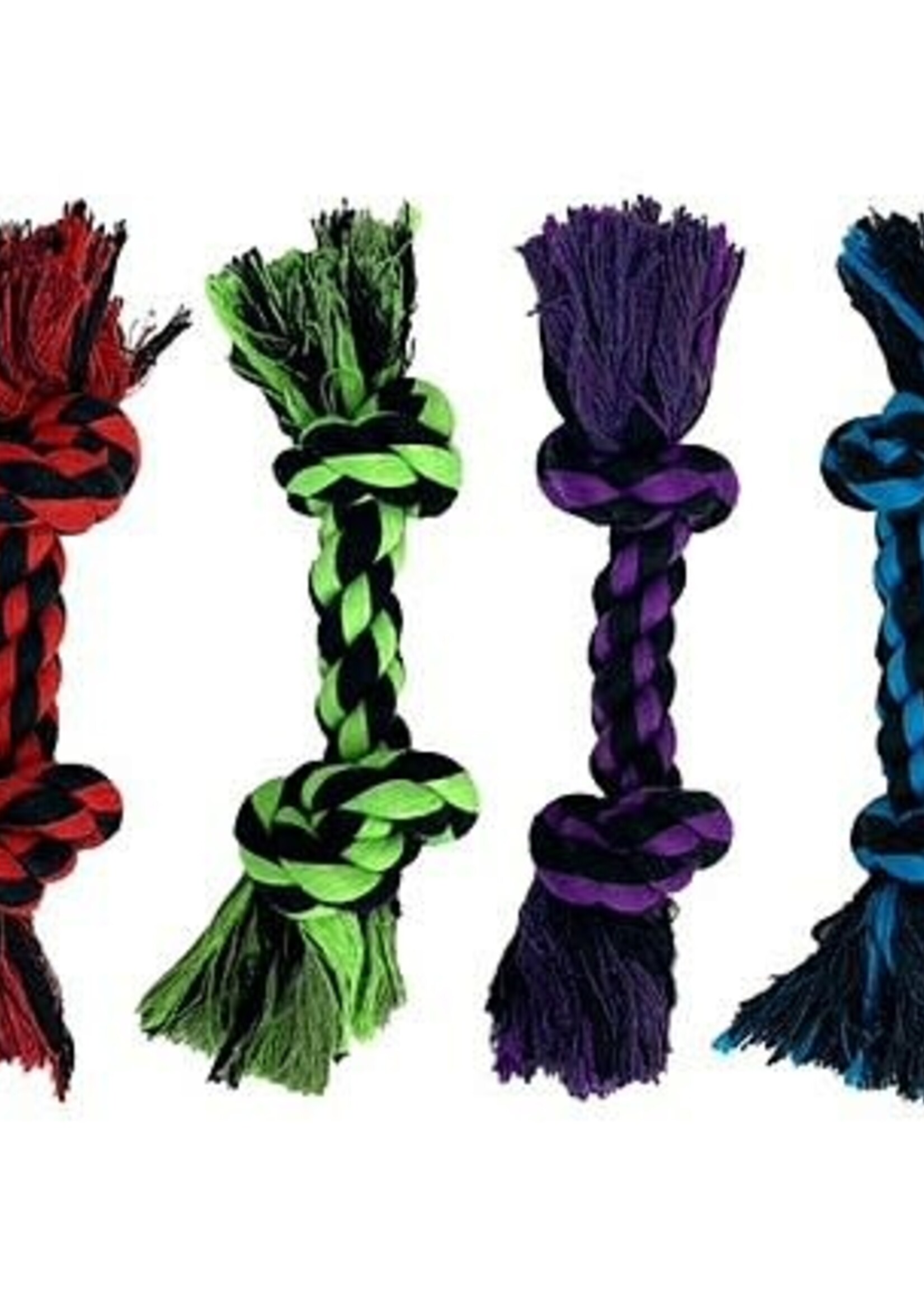 Multipet Rope Assorted Colors 6"