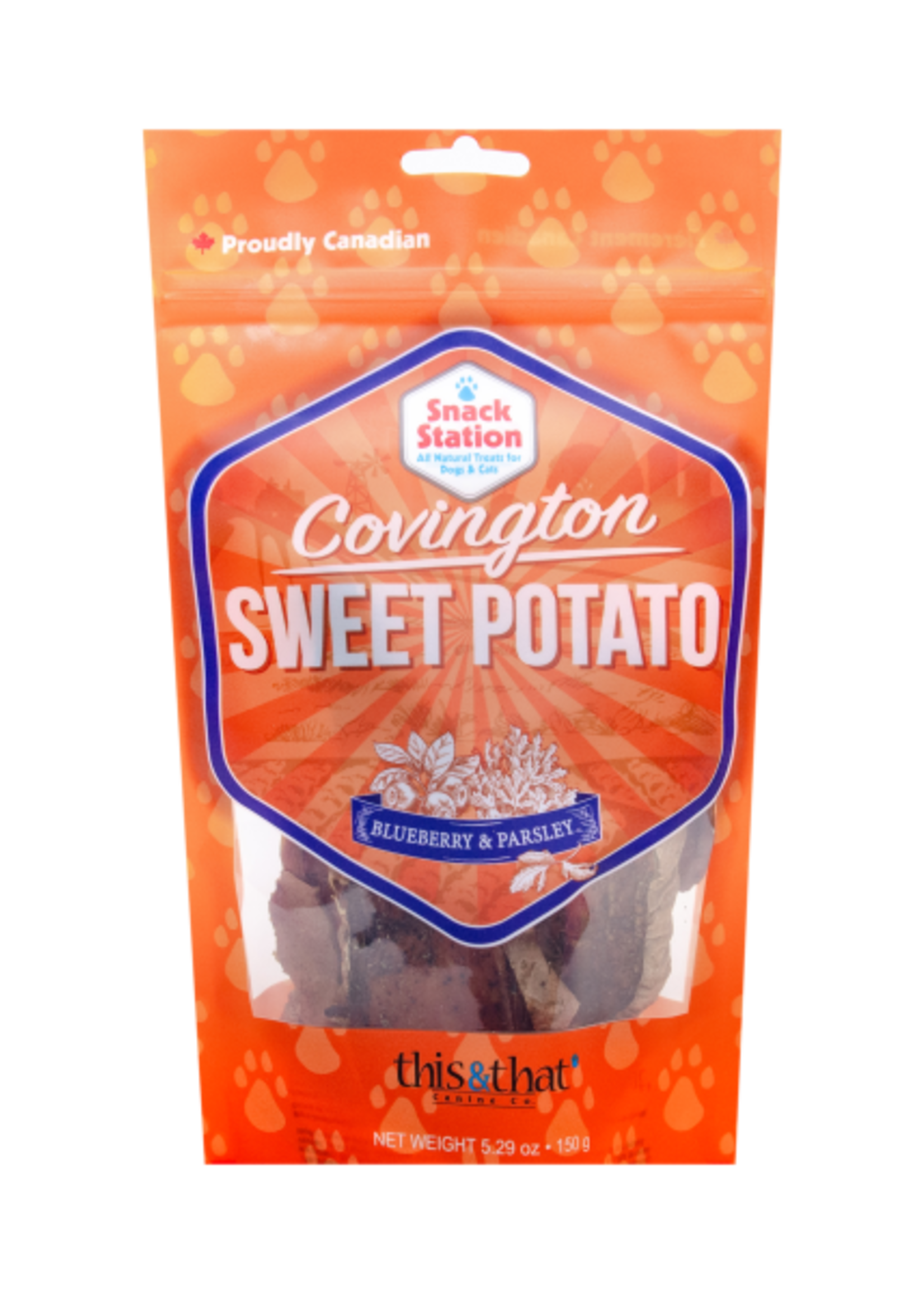 This&That This&That Snack Station Sweet Potato Blueberry&Parsley 150g