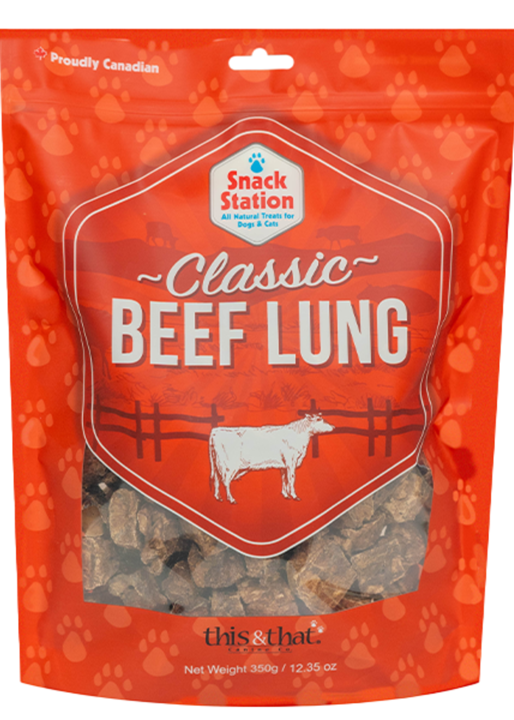 This&That This&That Snack Station Beef Lung 350g