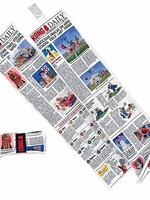Kong Kong - Extra Large  Daily Newspaper 3'
