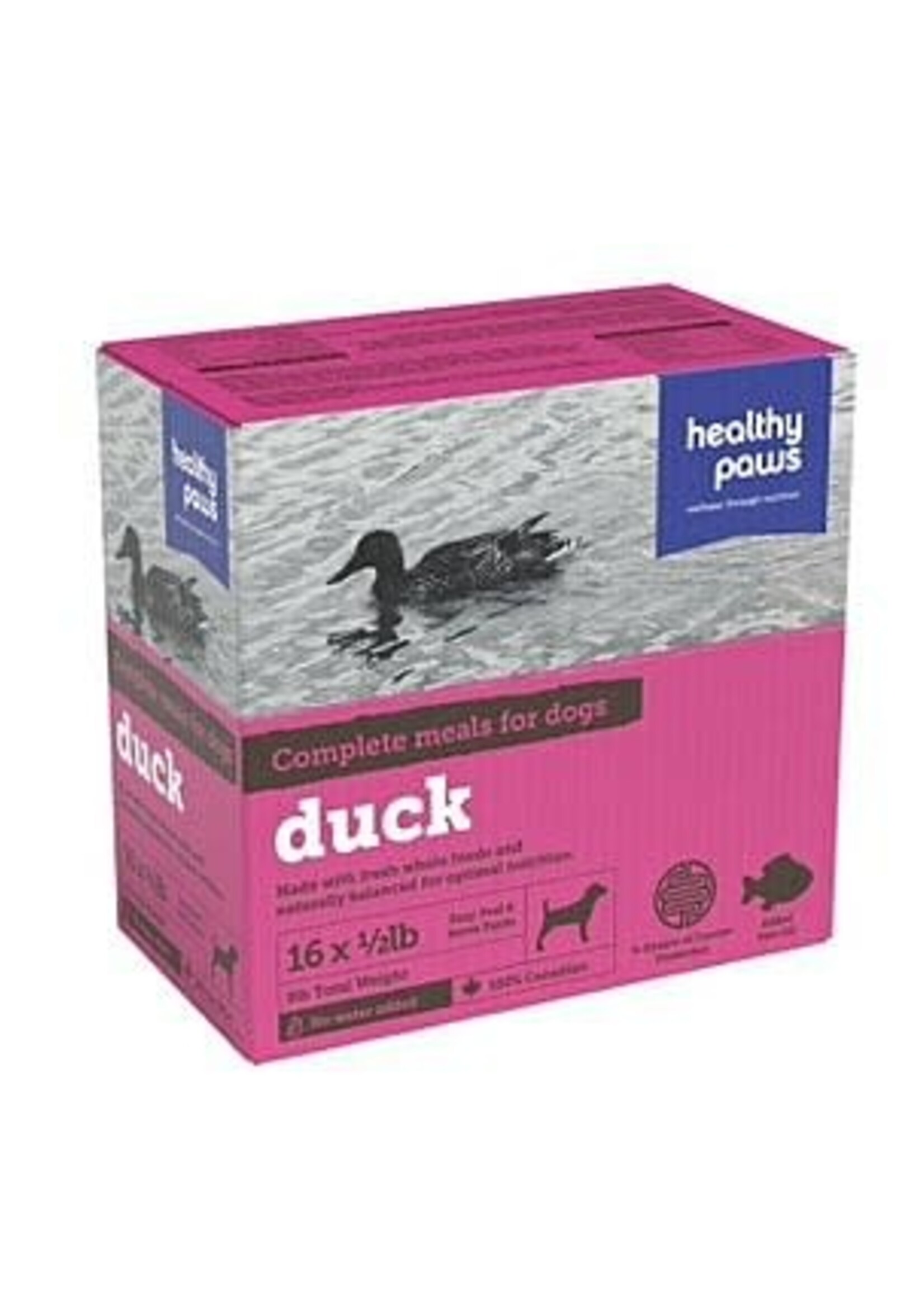 Healthy Paws Healthy Paws - Complete Dinner Duck 8LB
