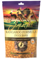 zignature Zignature Dog Ziggy Bars LID Kangaroo & Pumpkin Treats 12 oz
