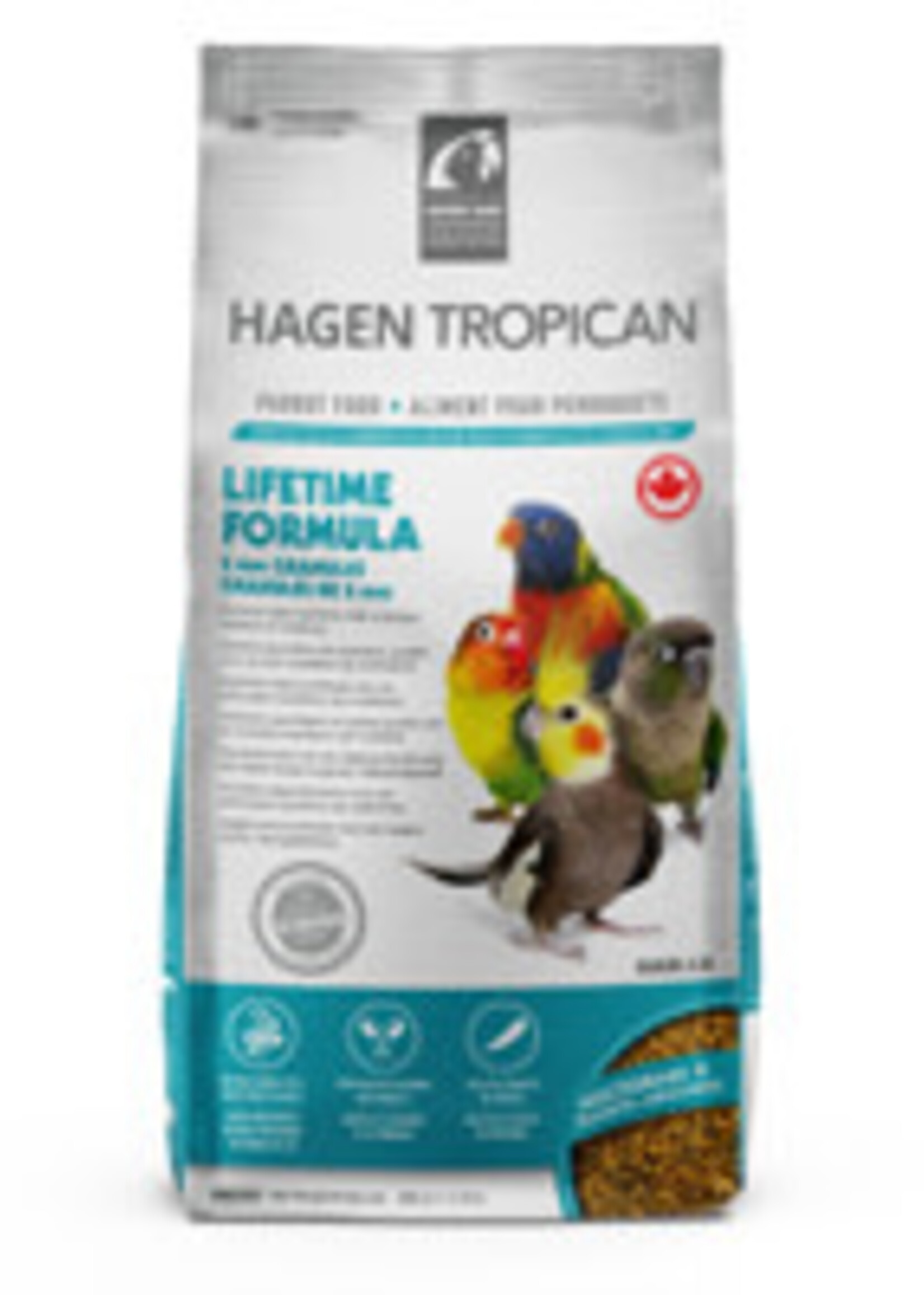 Tropican Tropican Lifetime Formula Granules for Cockatiels - 820 g (1.8 lb)