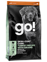 Petcurean Go! GO! Solutions Skin & Coat Turkey Recipe 22LB
