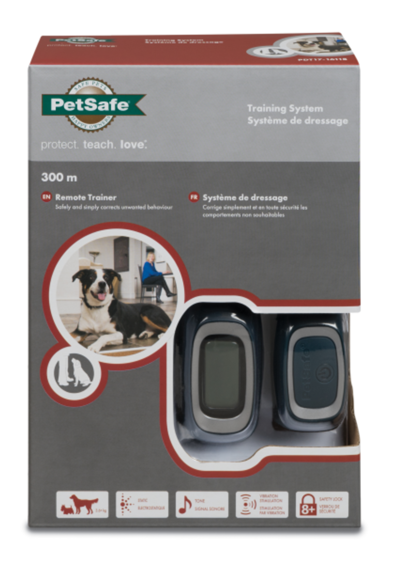Petsafe 300 M Remote Trainer 15 levels for up to 2 dogs
