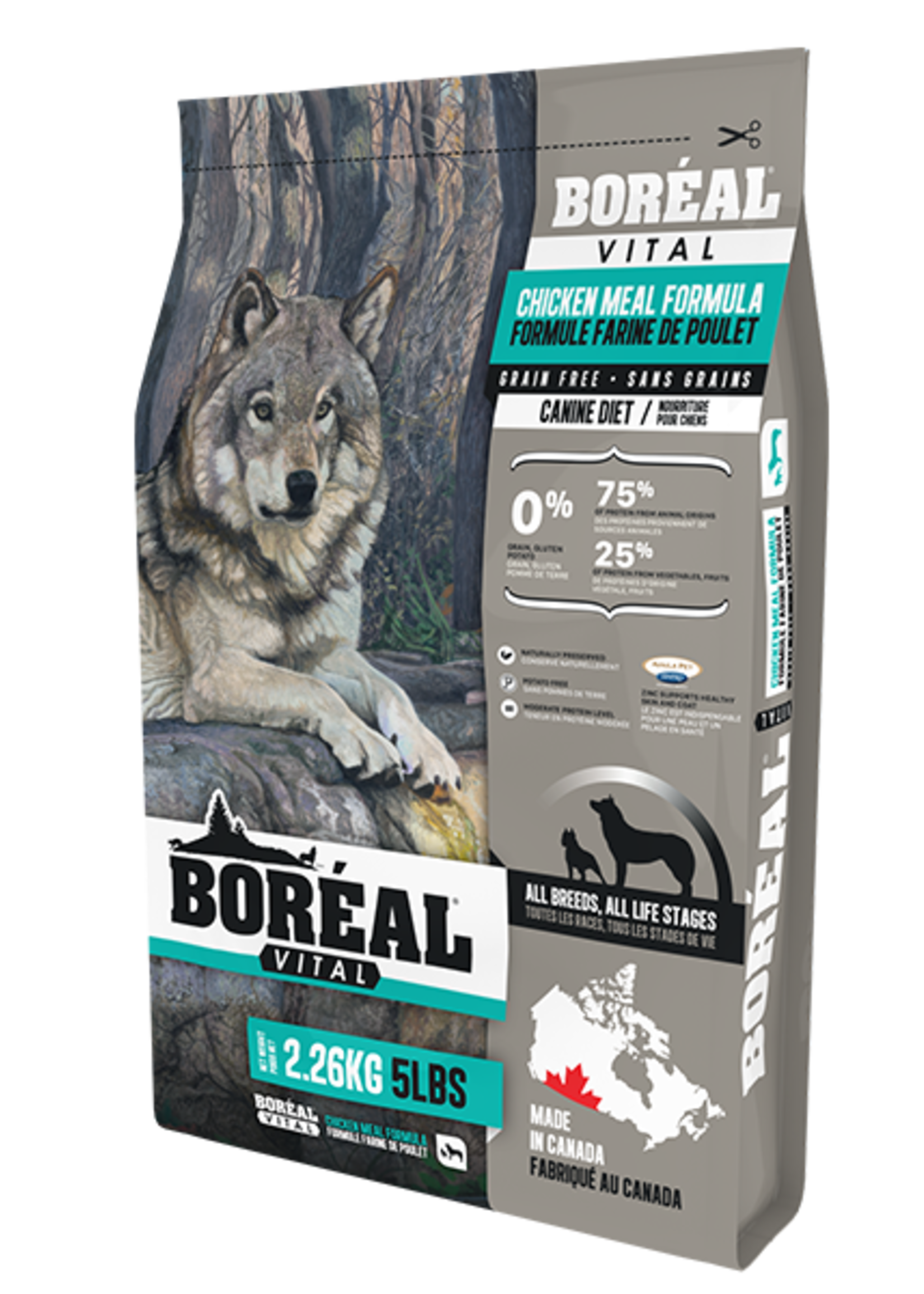 Boreal Boreal Dog Vital All Breed Chicken Meal 2.26 kg