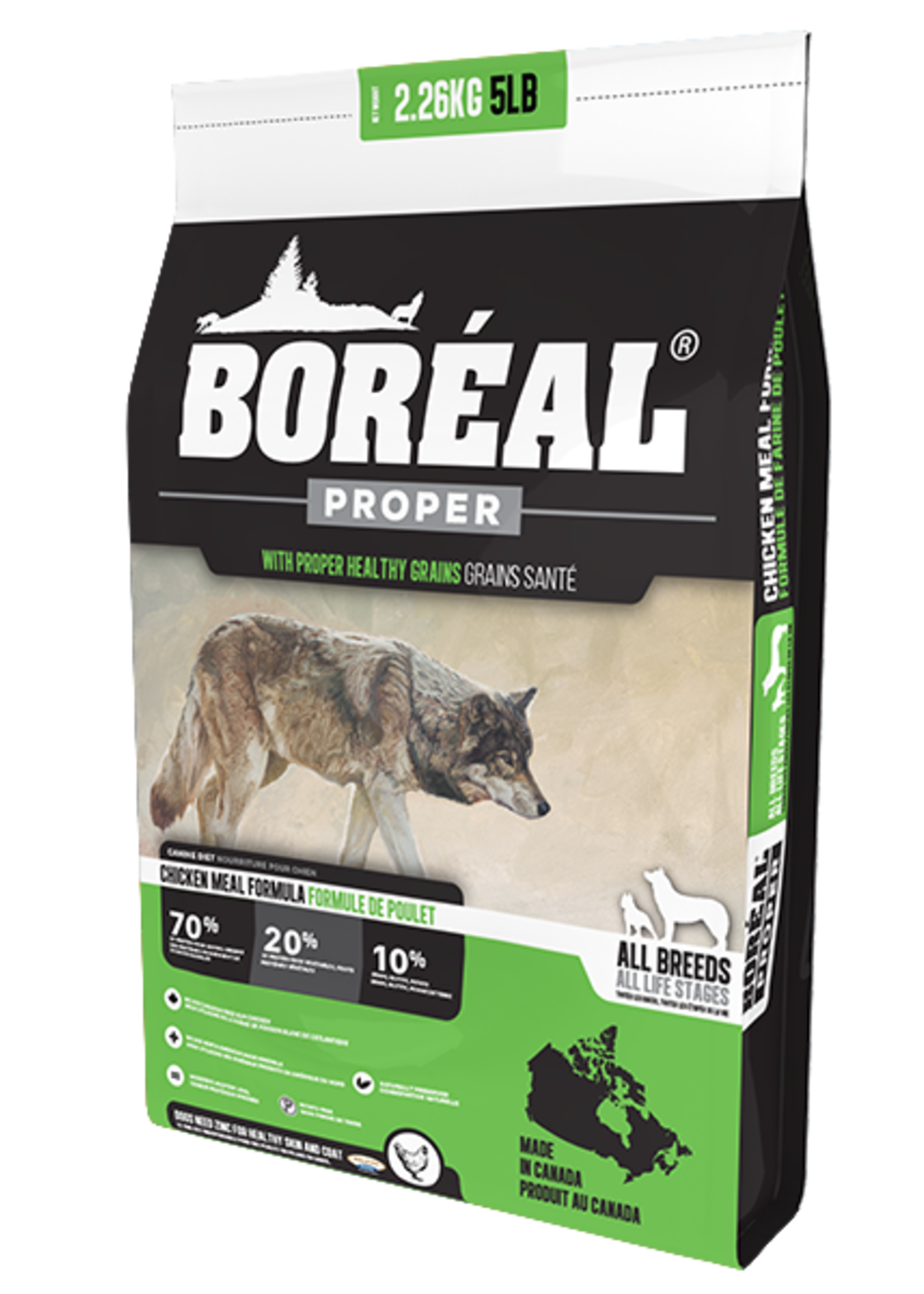 Boreal Boreal Dog Proper All Breed Chicken Meal 2.26 kg