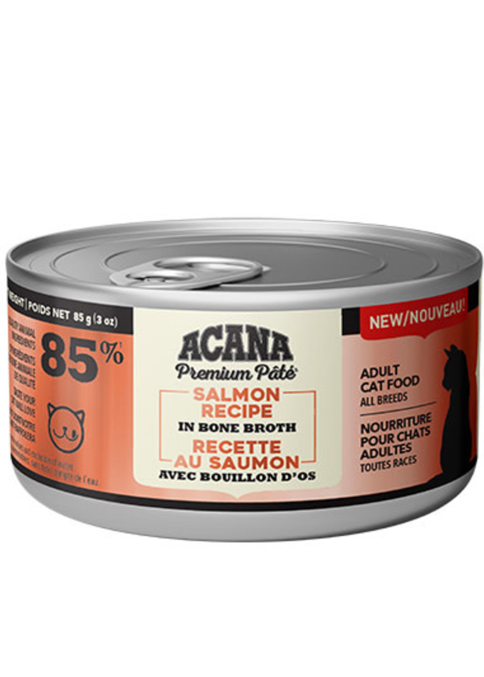 Acana Cat ACANA Cat Wet Food - Salmon Recipe in Bone Broth 155 g