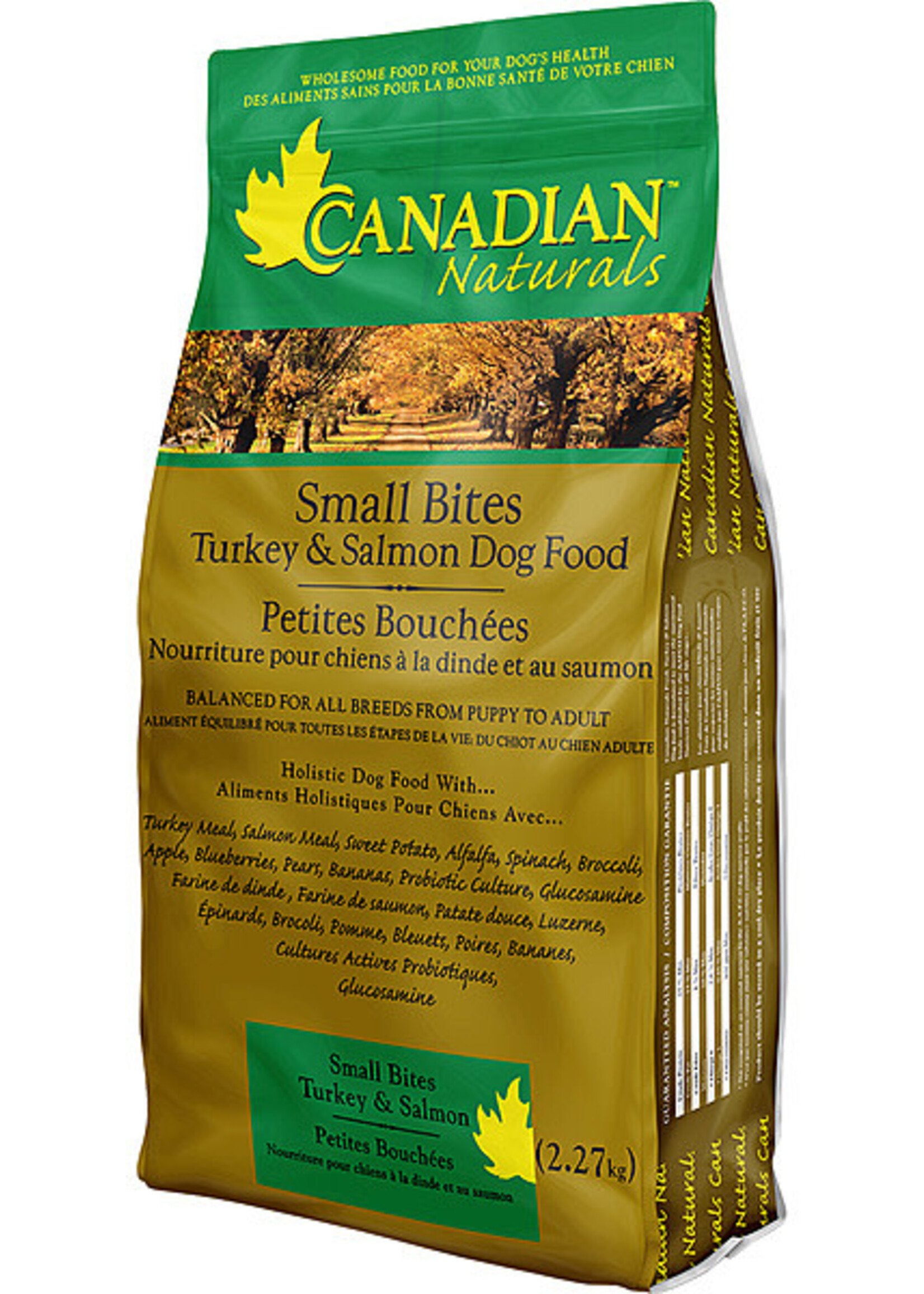 Canadian Naturals Canadian Naturals Turkey & Salmon Small Bites 30LB. **Special Order**