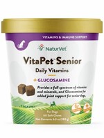 NaturVet Soft Chew VitaPet Daily Senior&Glucosamine60CT