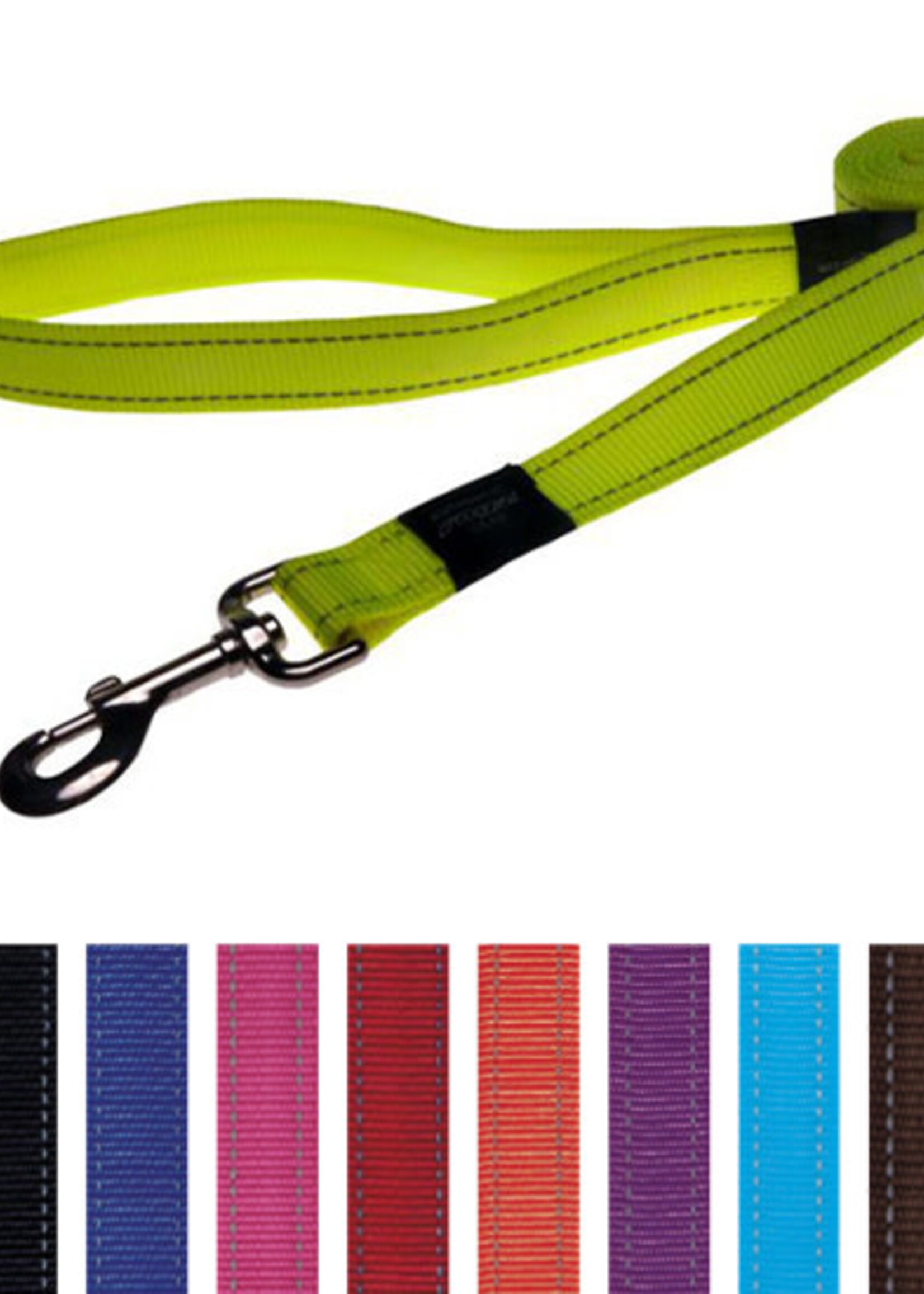 ROGZ Utility Classic Red Lead Large - 3/4x6'