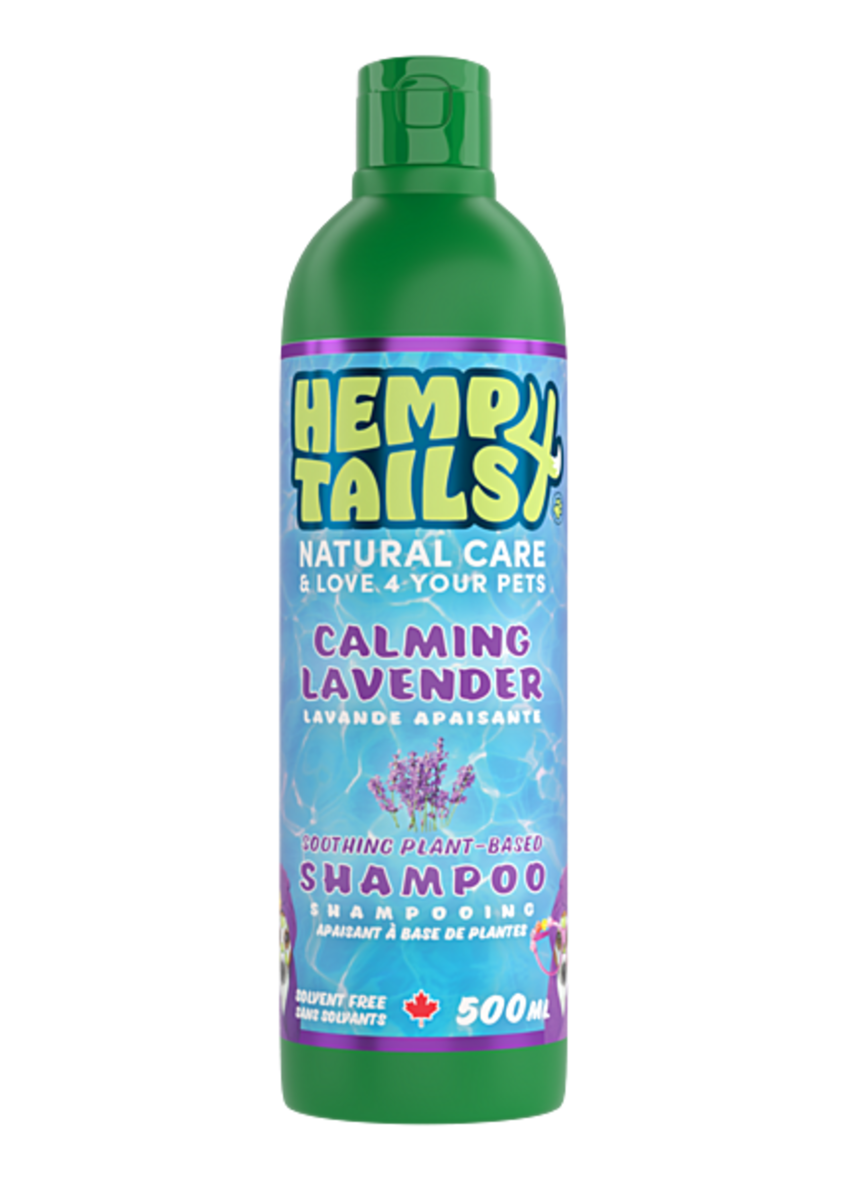 Hemp 4 Tails Natural Calming Lavender Shampoo 500ML