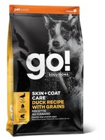 Petcurean Go! GO! Solutions Skin & Coat Duck Recipe 22LB