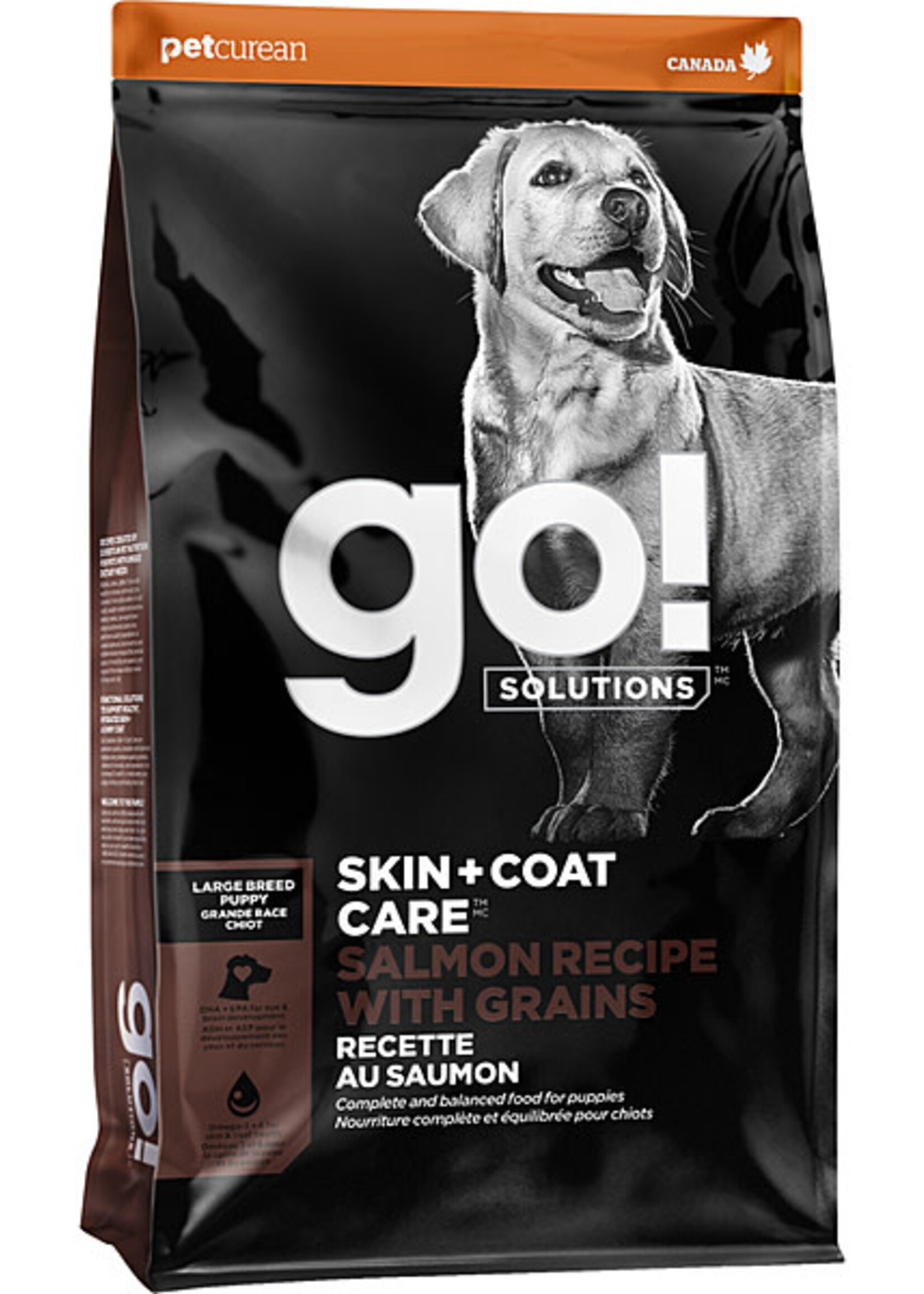 Petcurean Go! GO! Skin & Coat Large Breed Puppy 25LB  **Special Order