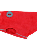RC Pets Baseline Fleece Pullover - Red/Grey  Size 8