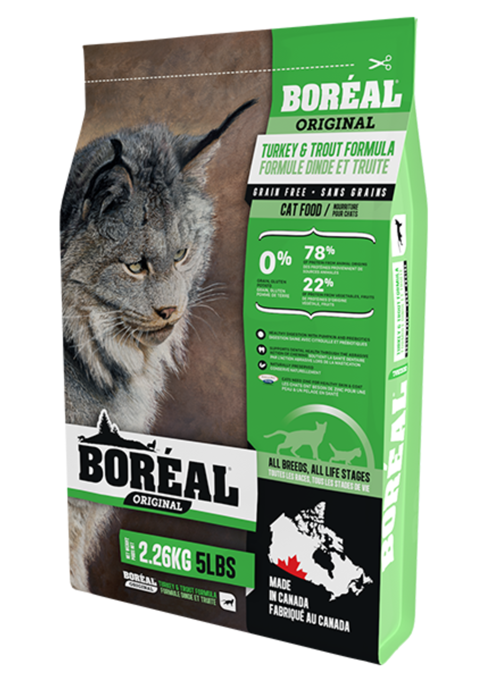 Boreal Boreal Cat Original Turkey & Trout 2.26 kg