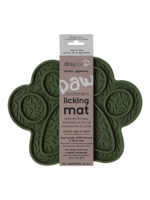 DexyPaws Dexypaws Dog Lick Mat Green Paw