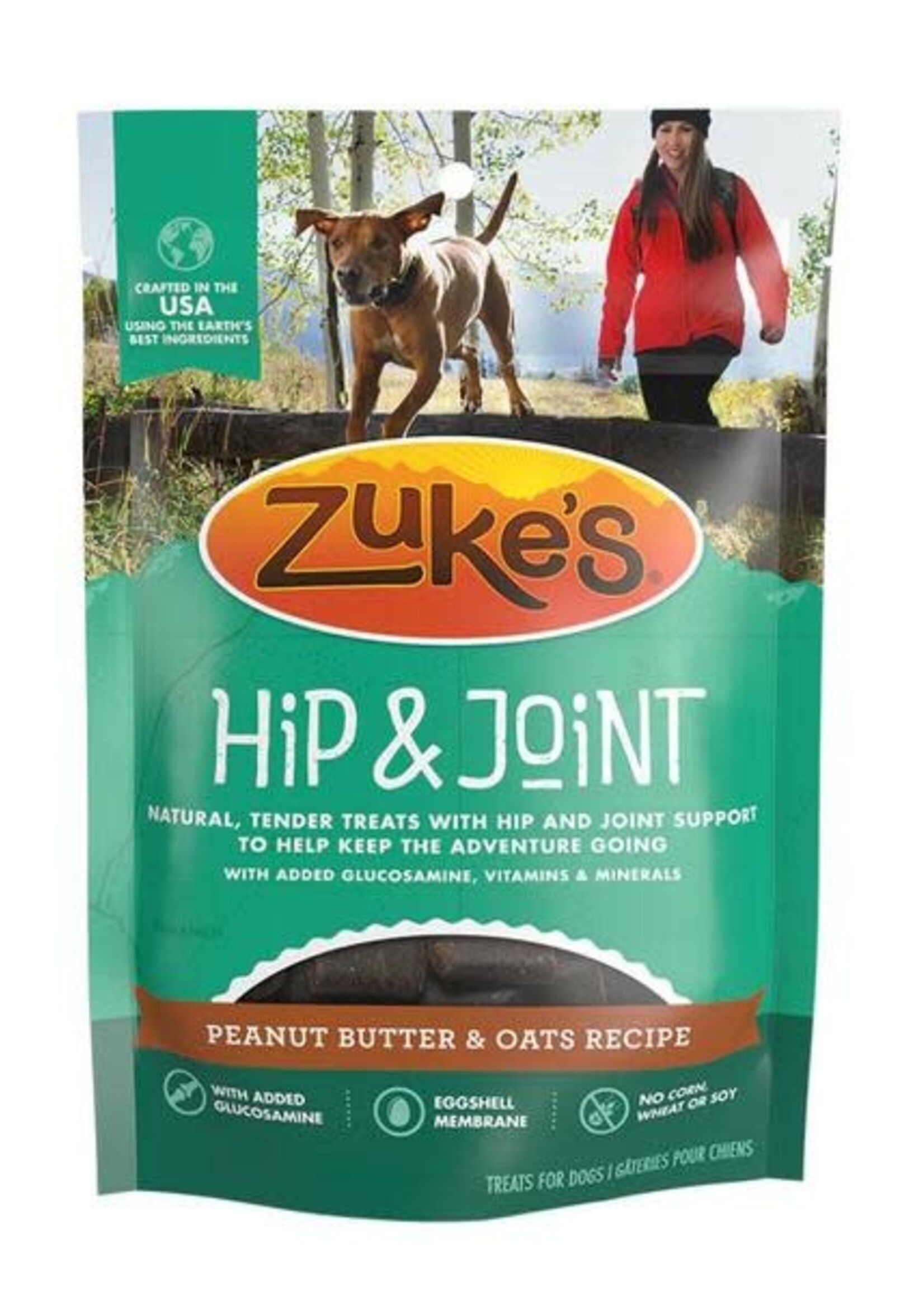 Zukes Hip & Joint Peanut Butter Oats 16OZ