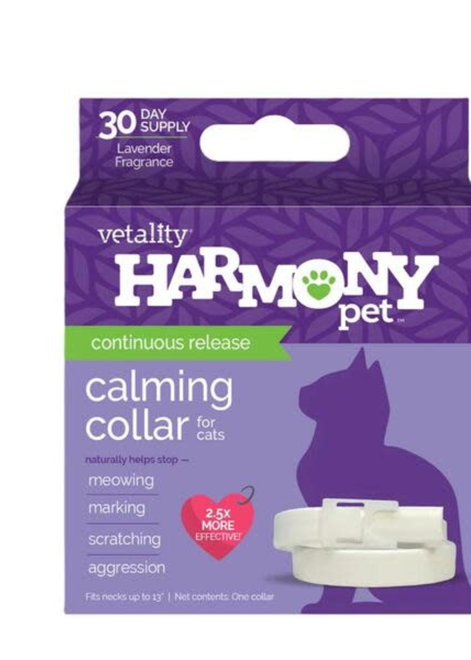 Vetality Harmony Pet Calming Collar | Cat